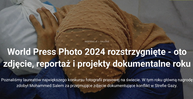 World Press Photo 2024